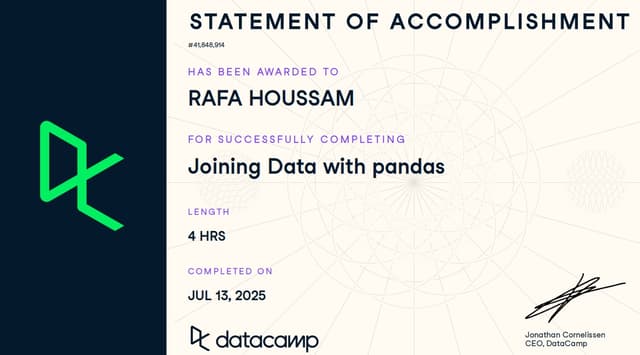 datacamp Certification 2