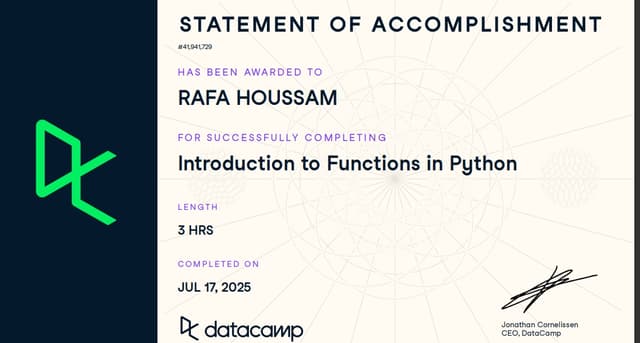 datacamp Certification 4