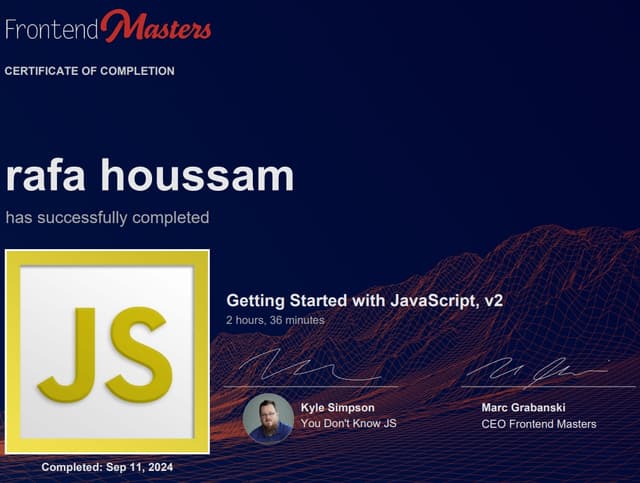 frontendMasters Certification 4